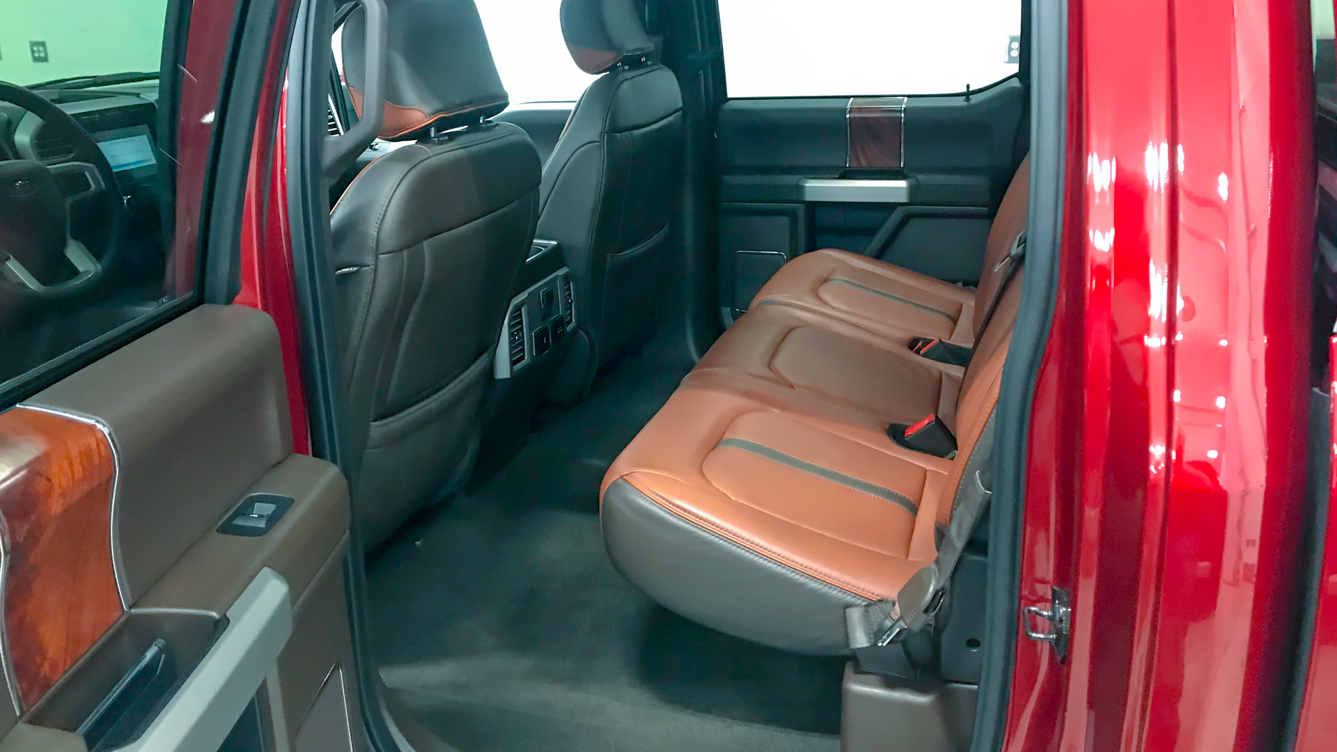 Ford King Ranch Clean Rear Seat